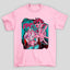 Camiseta Básica Unissex Dandadan Momo Ayase Okarun Nave