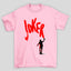 Camiseta Básica Unissex Joker Grafite Vermelho