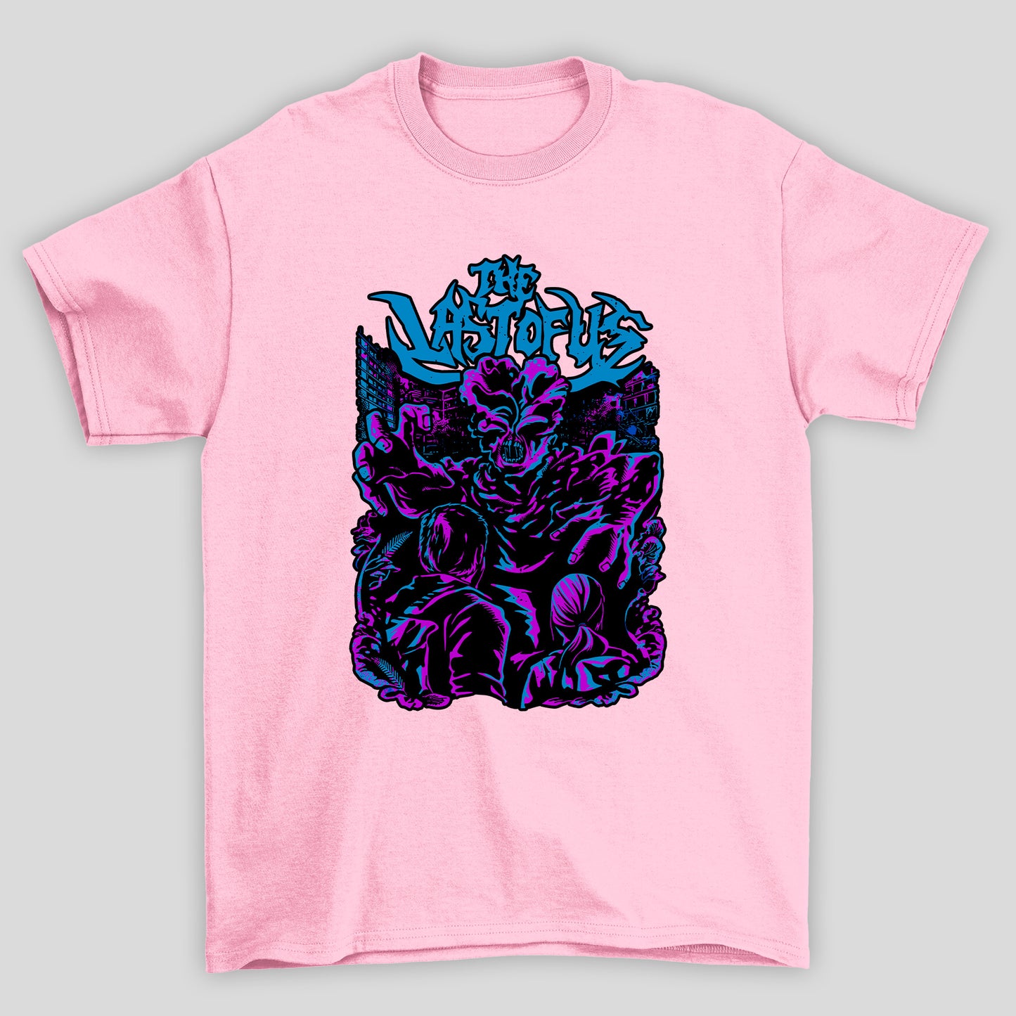Camiseta Básica Unissex The Last Of Us Ellie Joel Zumbi