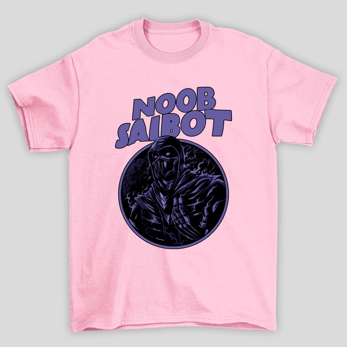 Camiseta Básica Unissex Mortal Kombat Ninja Noob Saibot