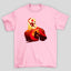 Camiseta Básica Unissex Kratos Rosto Atreus Silhueta God Of War