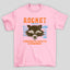 Camiseta Básica Unissex Rocket 89P13 Guardioes Da Galaxia