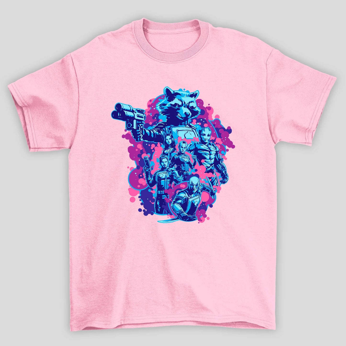 Camiseta Básica Unissex Poster VOL3  Guardioes Da Galaxia