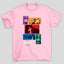 Camiseta Básica Unissex Personagens Quadrados Lazarus