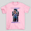 Camiseta Básica Unissex Fade Quadrados Valorant