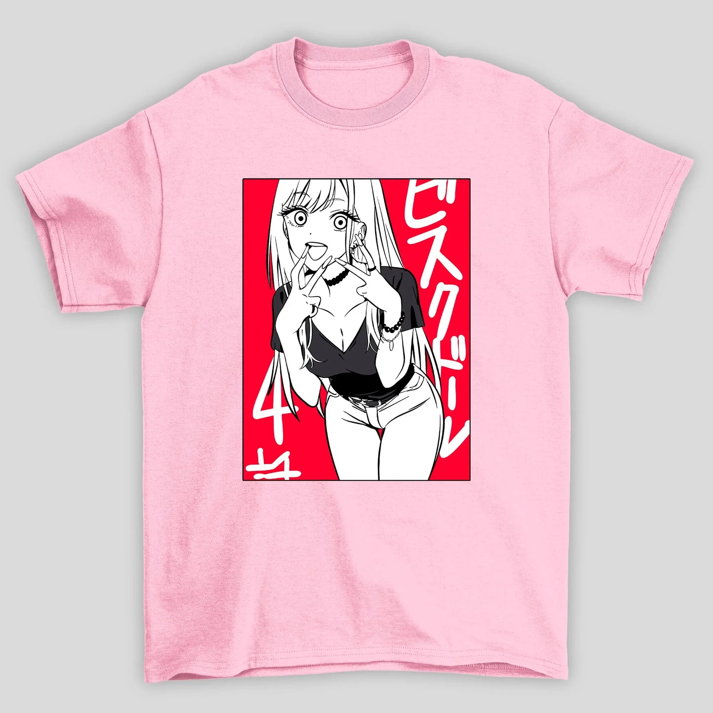 Camiseta Básica Unissex Marin V V Kanji My Dress Up Darling