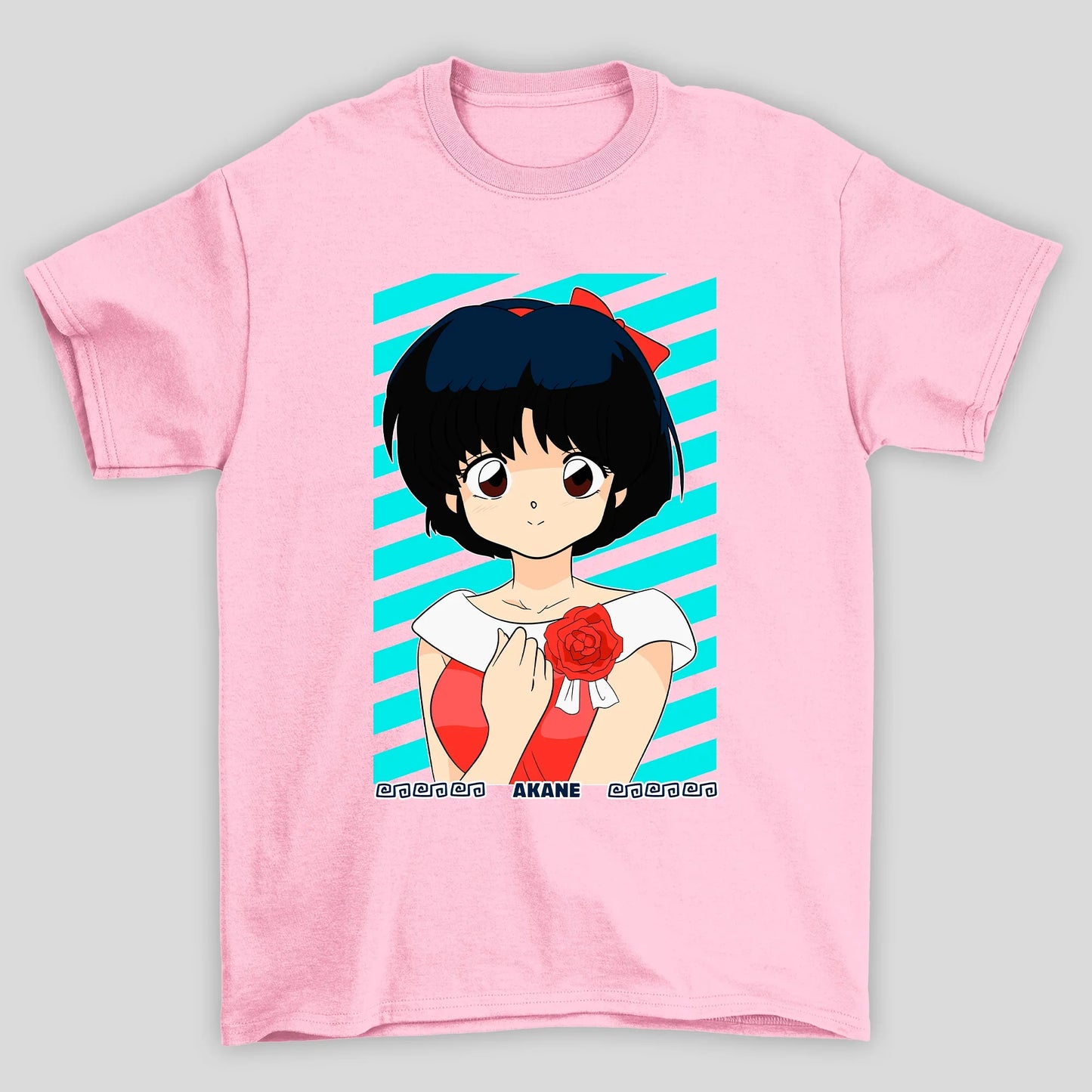 Camiseta Básica Unissex Akane Tendo Ranma