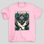 Camiseta Básica Unissex Demon Slayer Inosuke Fumaça Verde