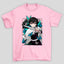 Camiseta Básica Unissex Demon Slayer Kanao Borboleta Kanji