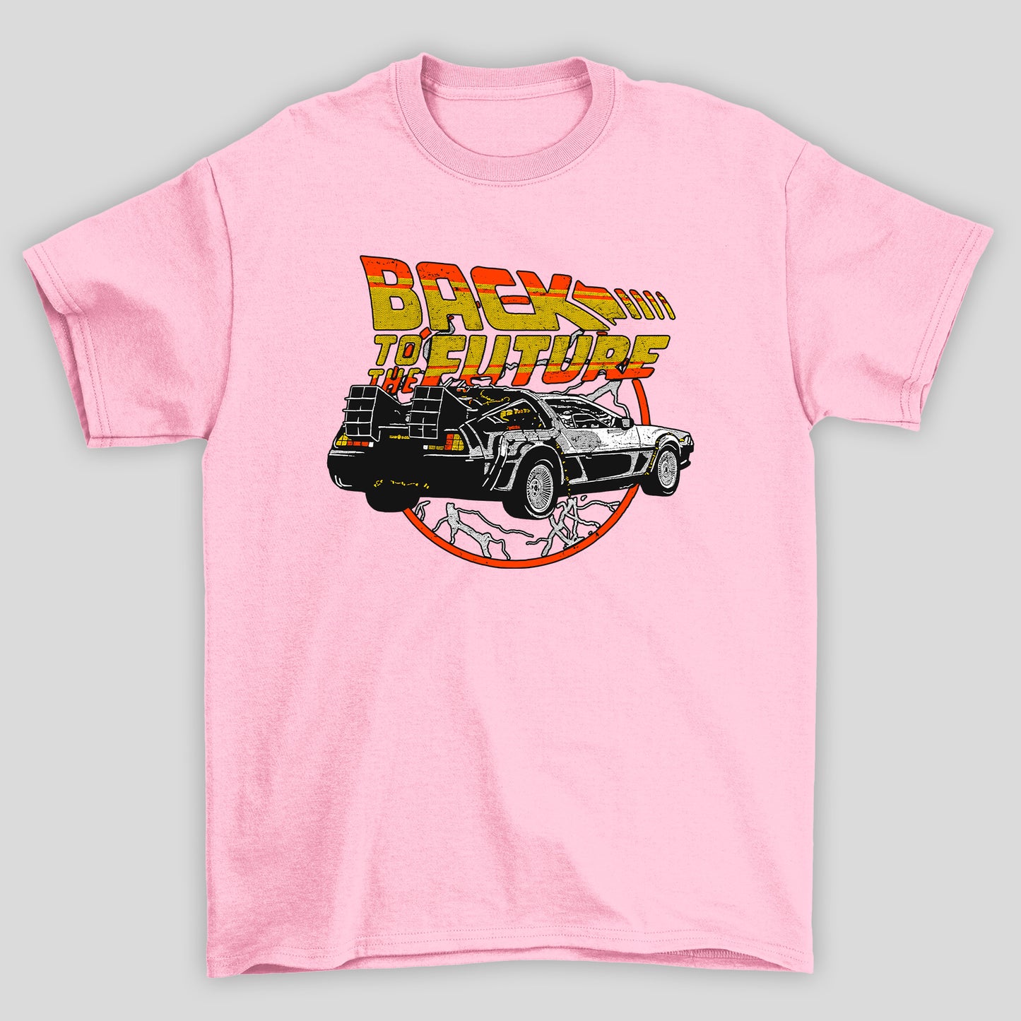 Camiseta Básica Unissex Delorean Traseira Back To Future