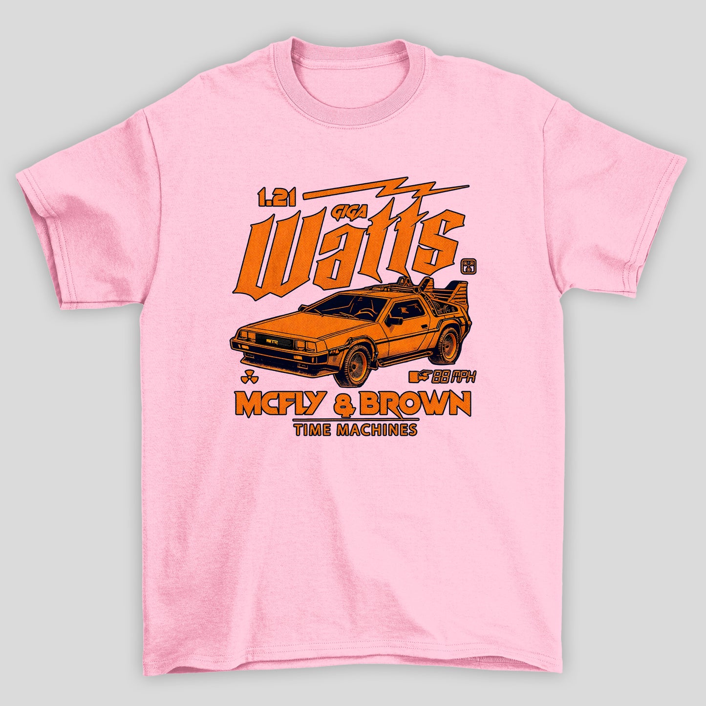 Camiseta Básica Unissex 1.21 Giga Watts Back To Future