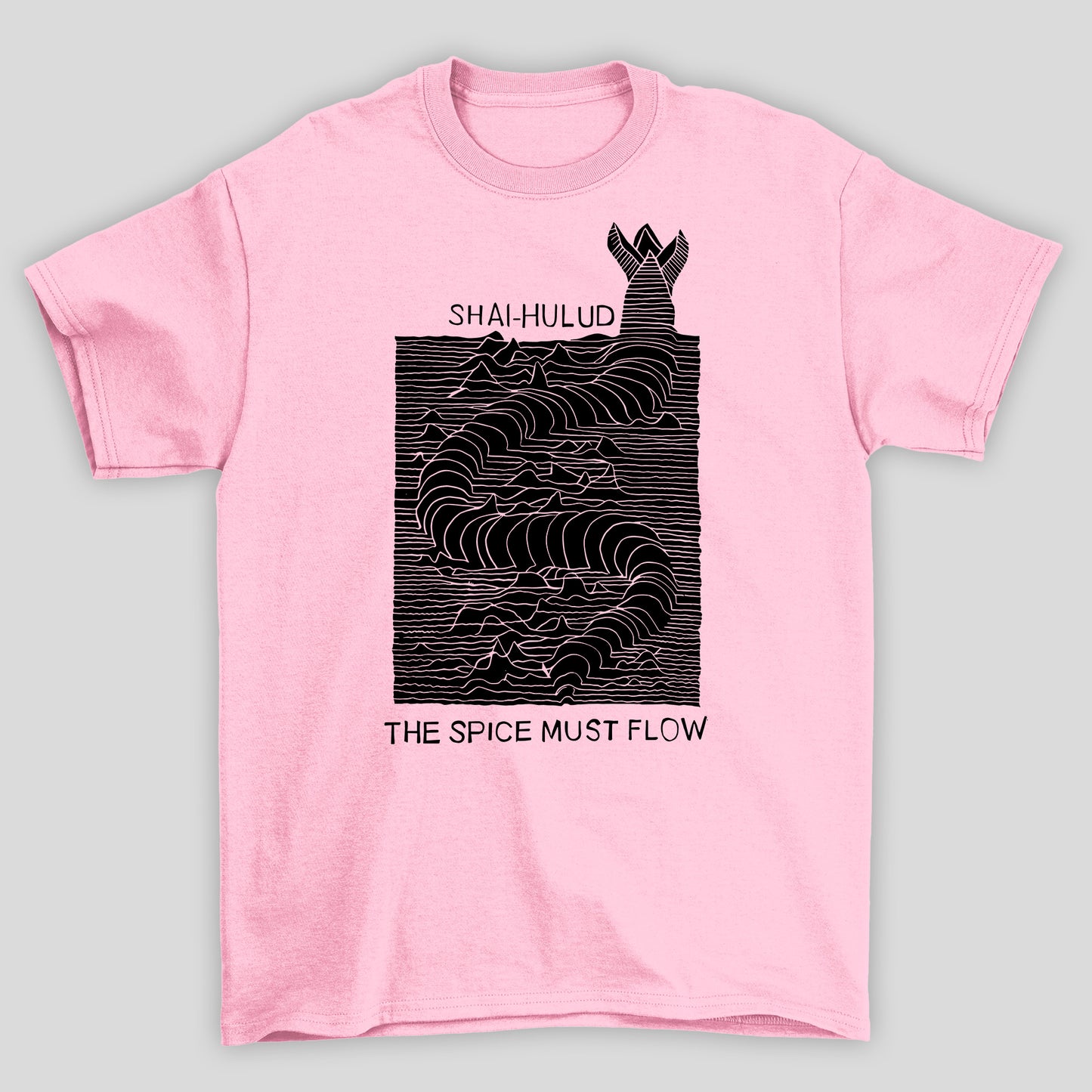 Camiseta Básica Unissex Duna Ondas Verme