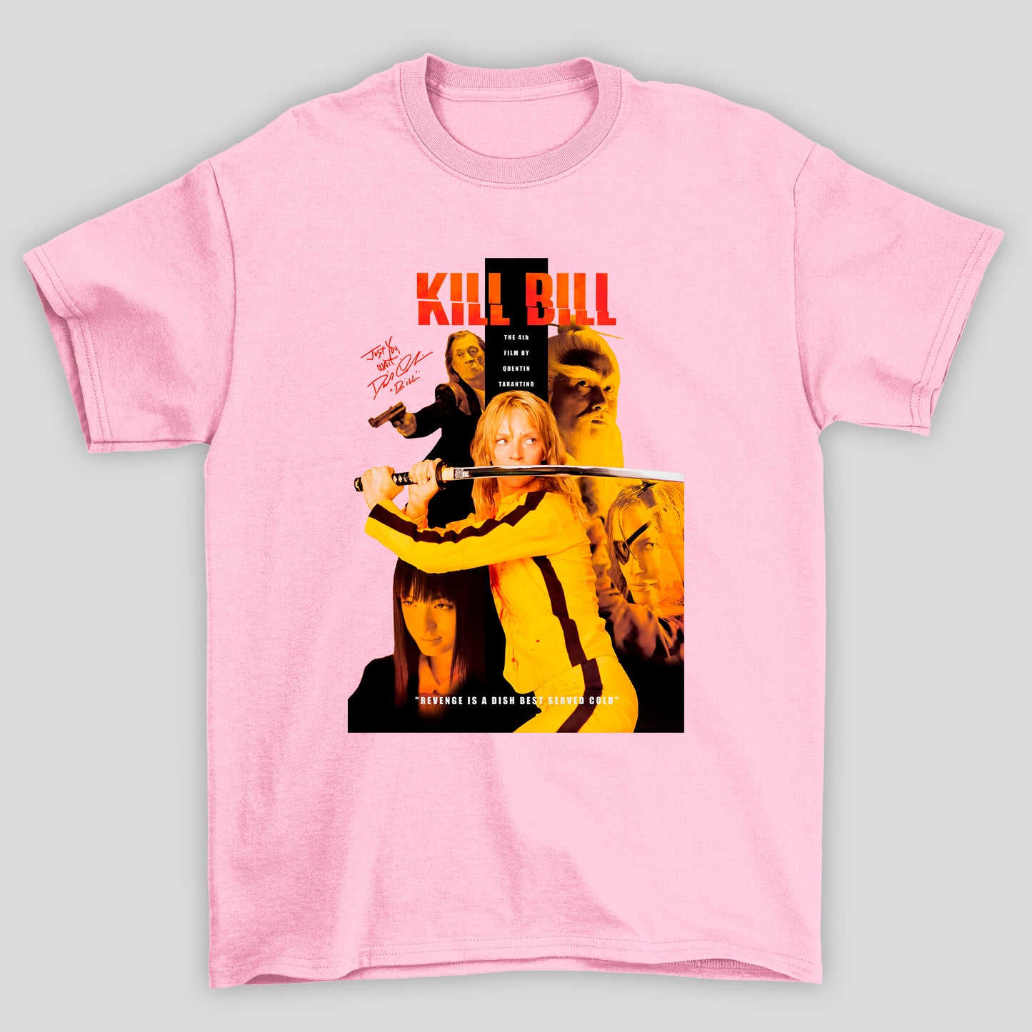 Camiseta Básica Unissex Kill Bill Poster The 4Th