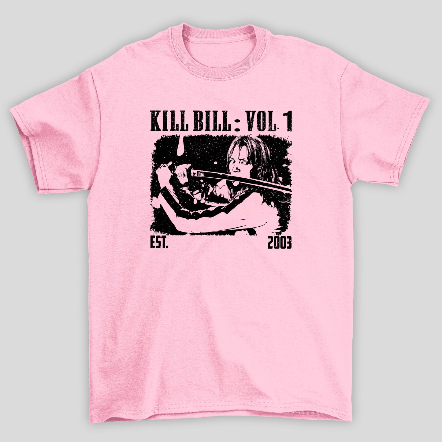 Camiseta Básica Unissex Kill Bill Est 2003 Pintura