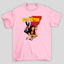 Camiseta Básica Unissex Poster Mia Deitada Pulp Fiction