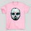 Camiseta Básica Unissex Mascara Lago Silhueta Jason Sexta Feira 13