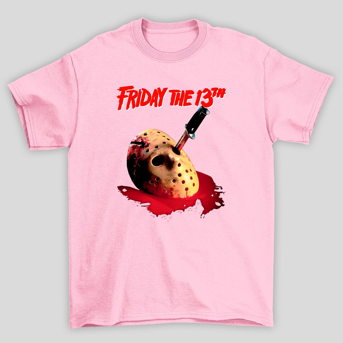 Camiseta Básica Unissex Mascara Faca Olho Sexta Feira 13