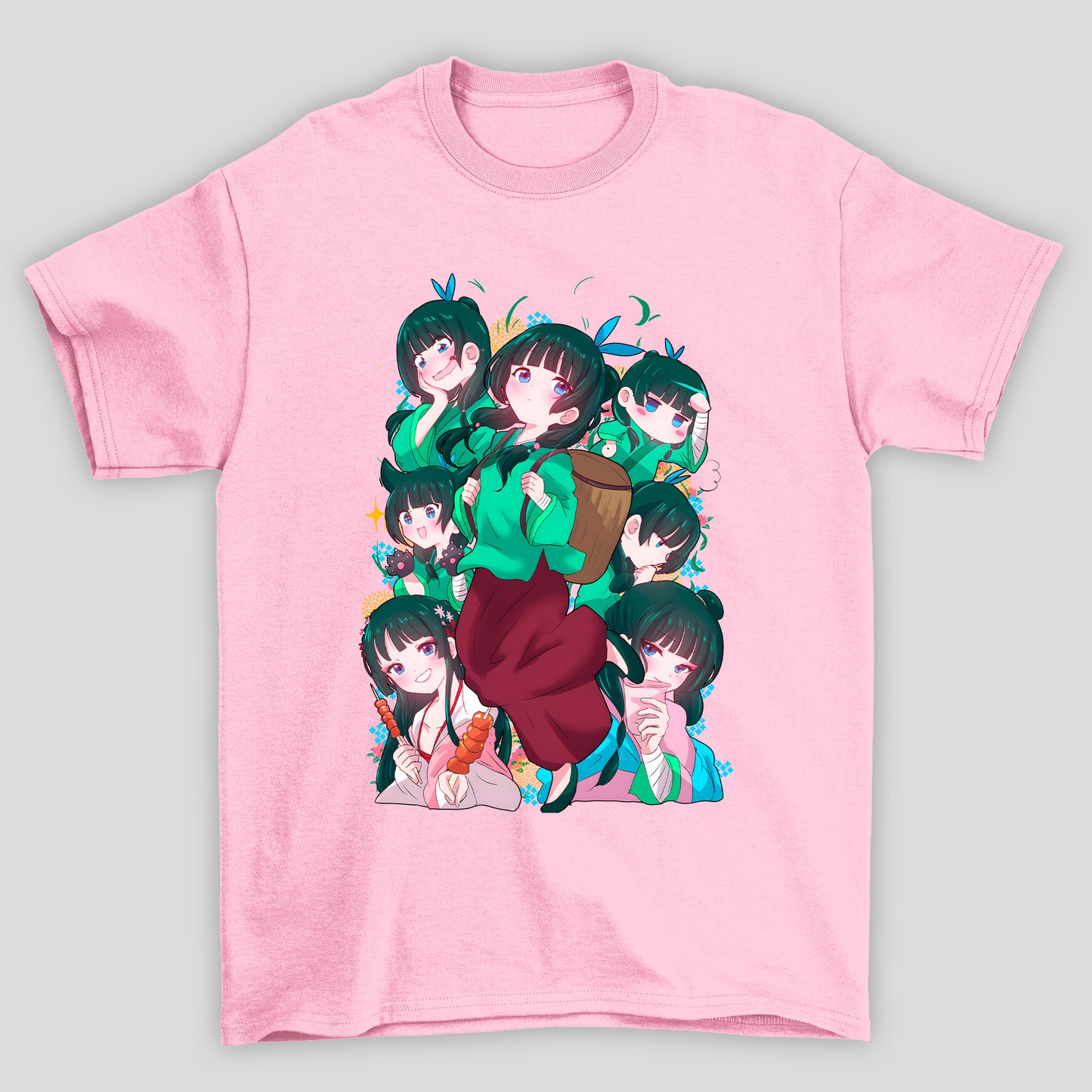 Camiseta Básica Unissex The Apothecary Diaries Maomao Collab