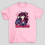 Camiseta Básico Unissex Komi Kanji Kawaii Komi Cants Communicate