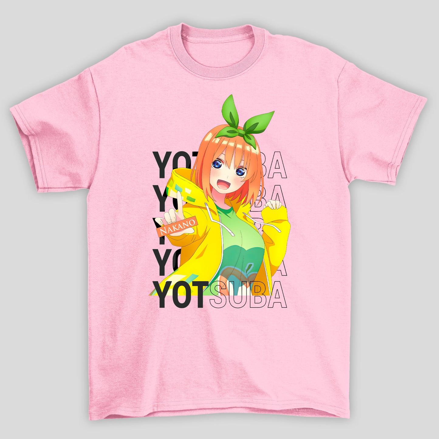 Camiseta Básica Unissex The Quintessential Quintuplets Yotsuba Nakano