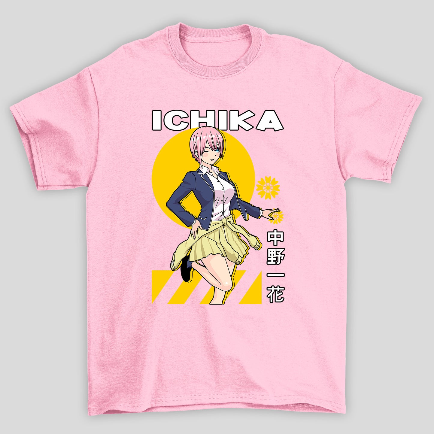 Camiseta Básica Unissex Ichika Uniforme The Quintessential Quintuplets
