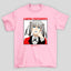 Camiseta Básica Unissex Kirari Momobami Kanji Kakegurui
