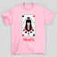 Camiseta Básica Unissex Yumeko Jabani Carta Rainha Kakegurui