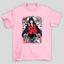 Camiseta Básica Unissex Yumeko Jabami Mascaras Kanji Kakegurui