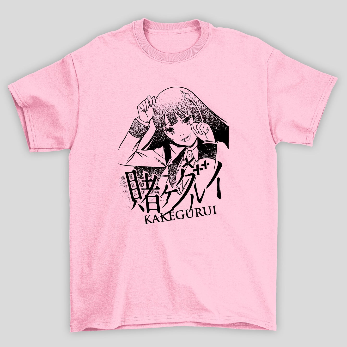 Camiseta Básica Unissex Yumeko Jabami Neko Kakegurui