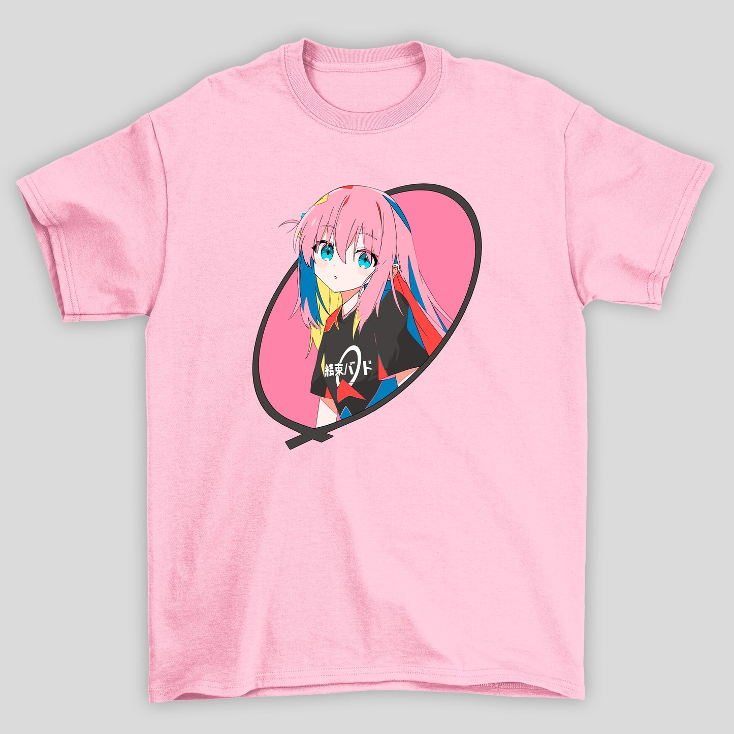 Camiseta Básica Unissex Gotou Hitori Kessoku Bocchi The Rock