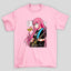 Camiseta Básica Unissex Gotou Guitarra Kanji Bocchi The Rock