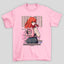 Camiseta Básica Unissex Kita Ikuyo Mochila Gato Bocchi The Rock