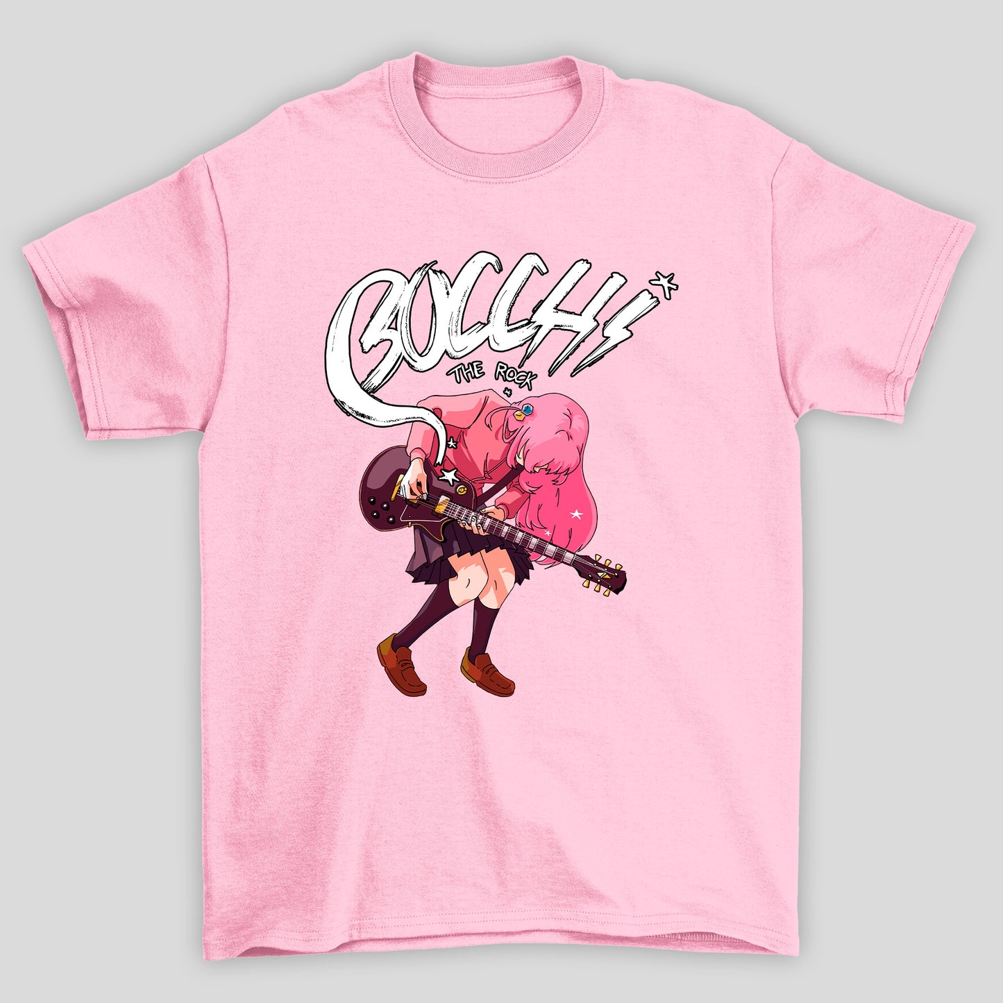 Camiseta Básica Unissex Gotou Scott Pilgrim Bocchi The Rock