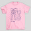 Camiseta Básica Unissex Gundam Blueprint