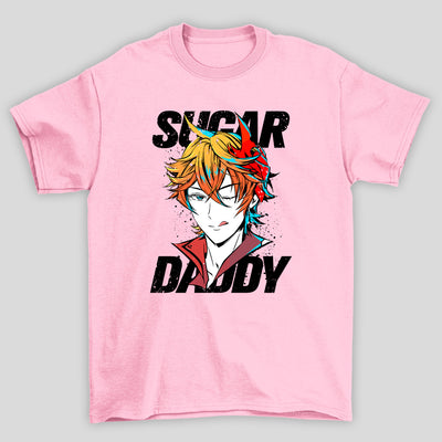 Camiseta Básica Unissex Tartaglia Sugar Daddy Genshin