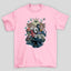 Camiseta Básica Unissex Hollow Knight Personagens Mascaras