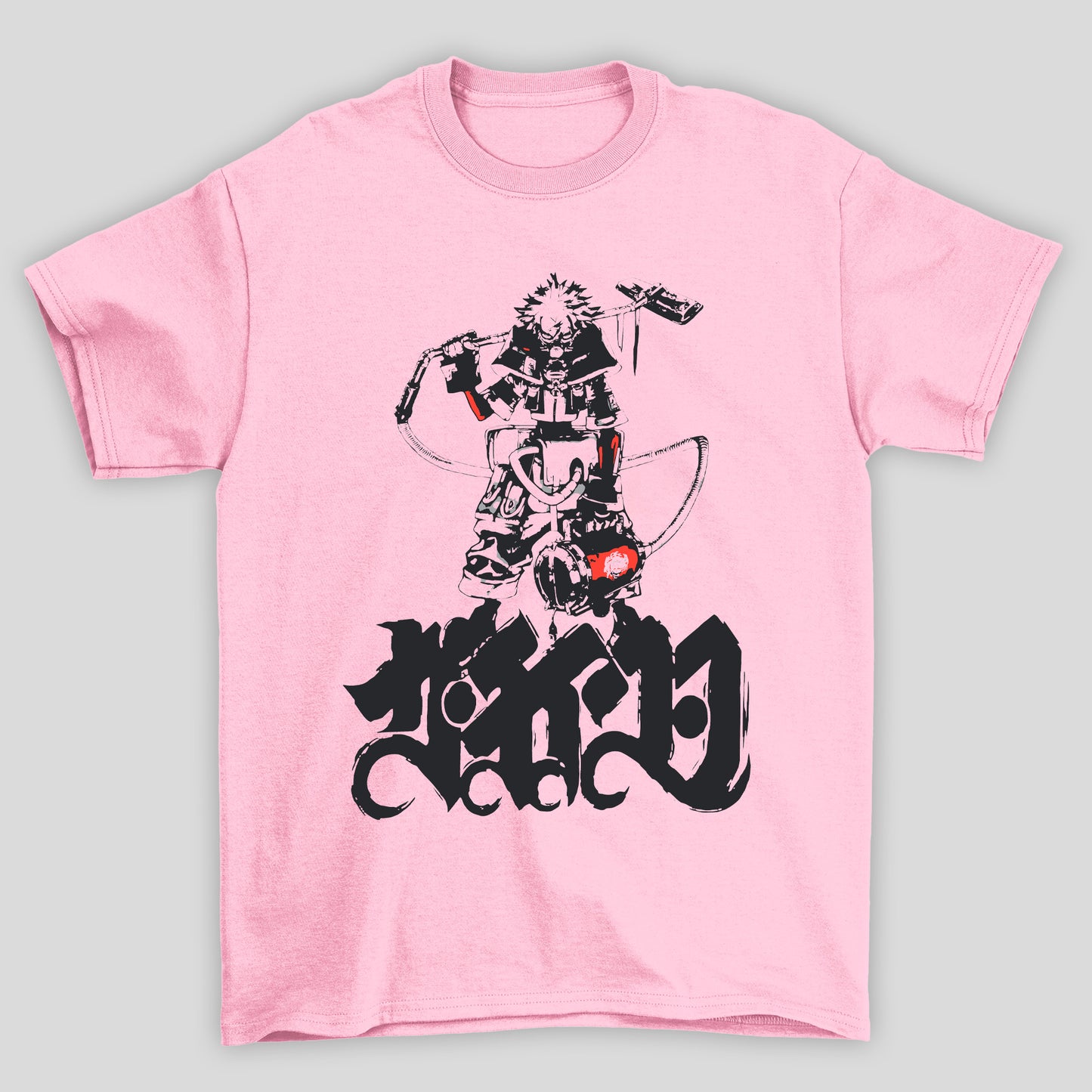 Camiseta Básica Unissex Rudo Kanji Grafittii Gachiakuta