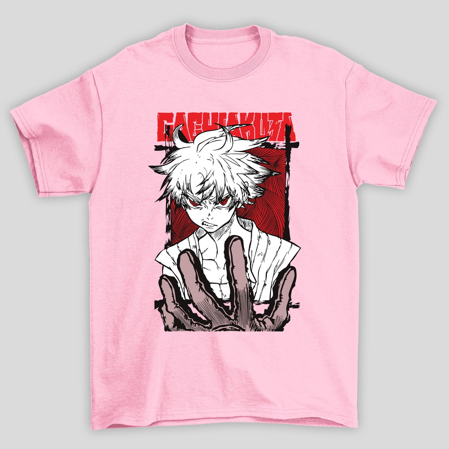 Camisetas Básicas Unissex Rudo Rosto Gachiakuta