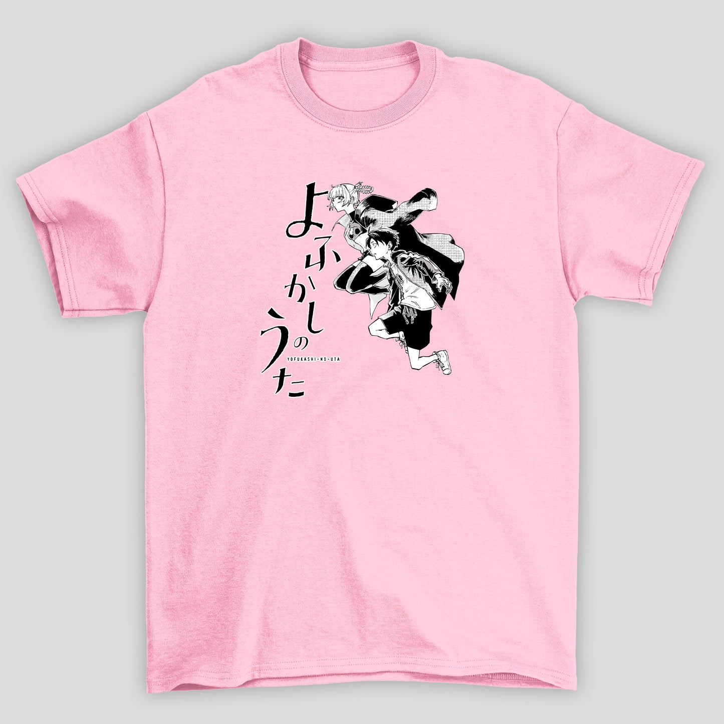 Camiseta Básica Unissex Yofukashi No Uta Nazuna Nanakusa Kanji Manga