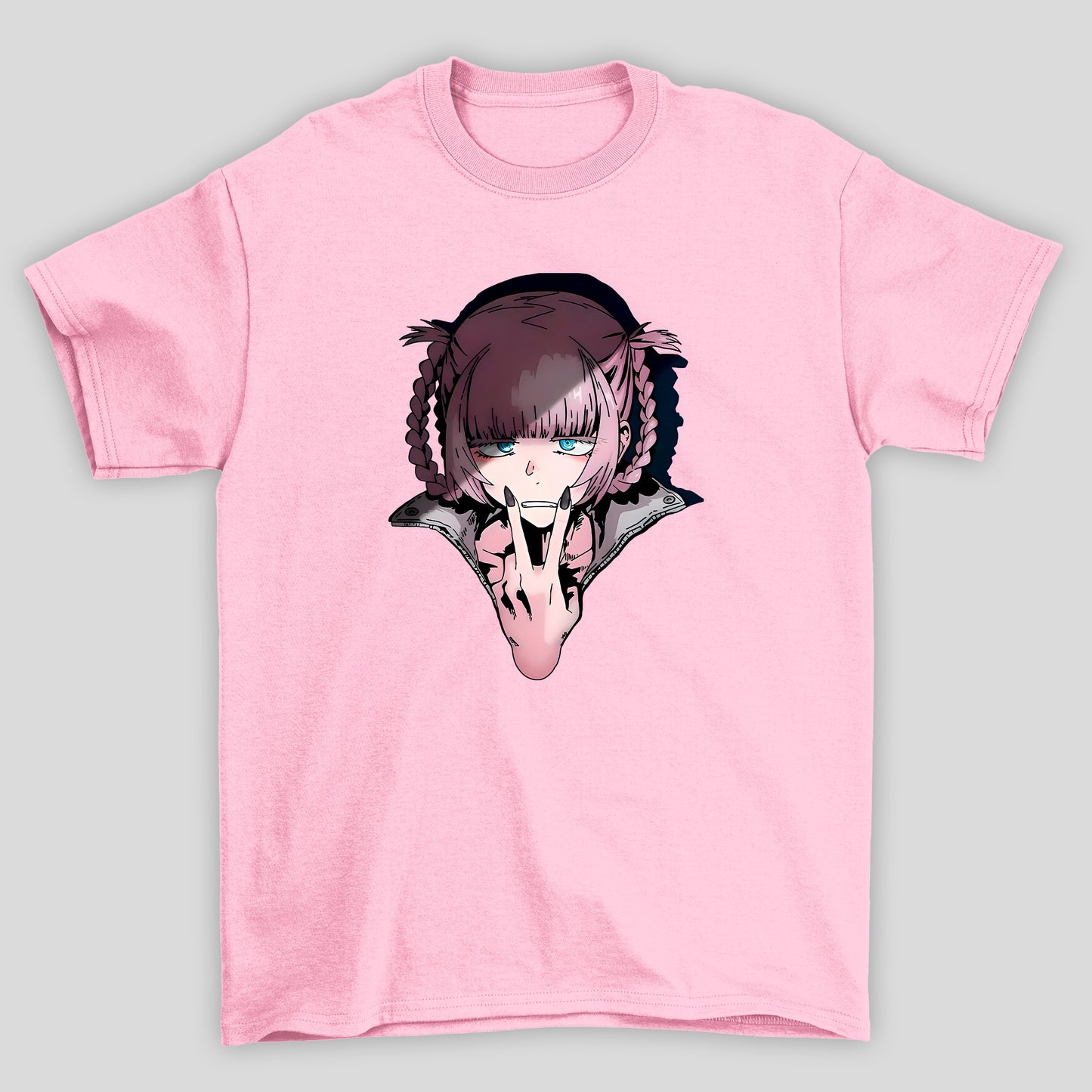 Camiseta Básica Unissex Yofukashi No Uta Nazuna Nanakusa Rosto V