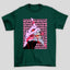 Camiseta Básica Unissex 001 Pink Evangelion
