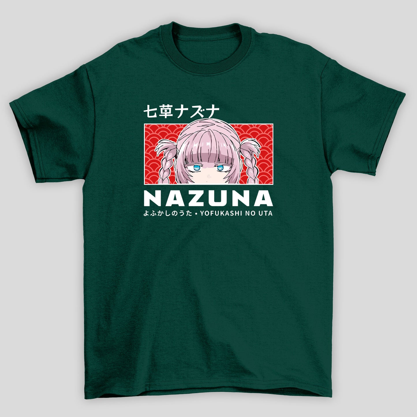 Camiseta Básica Unissex Yofukashi No Uta Nazuna