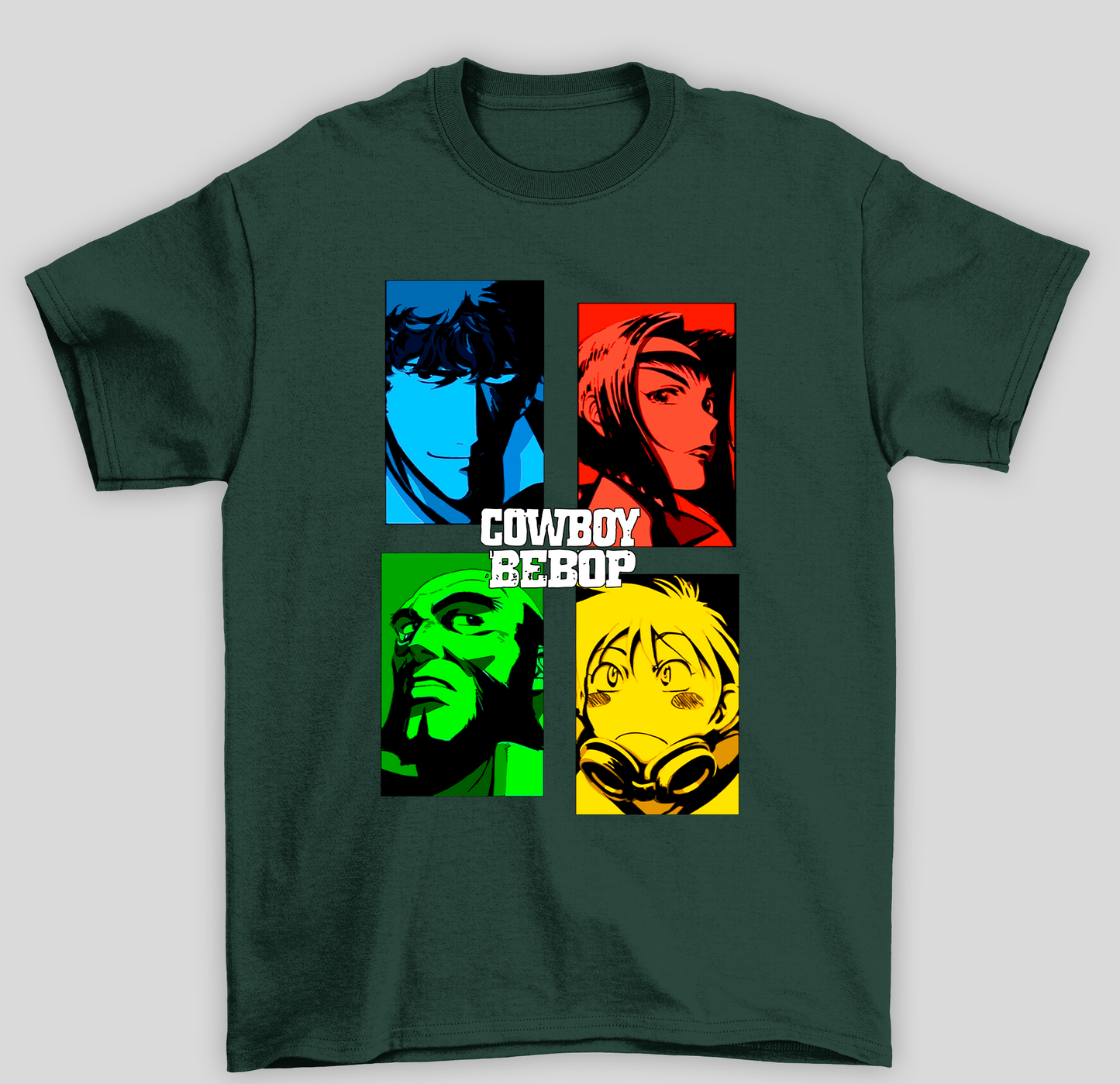 Camiseta Básica Unissex Cowboy Bepop Anime