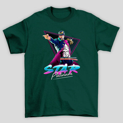 Camiseta Básica Unissex Jojo Bizarre Adventure Anime Star