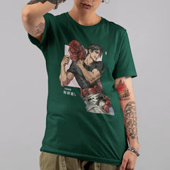 Camiseta Básica Unissex Jujutsu Kaisen Toji Fushiguro