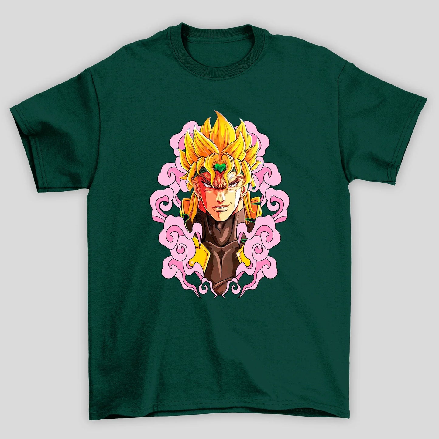Camiseta Básica Unissex Jojo Bizarre Aventura Anime Dio Brando