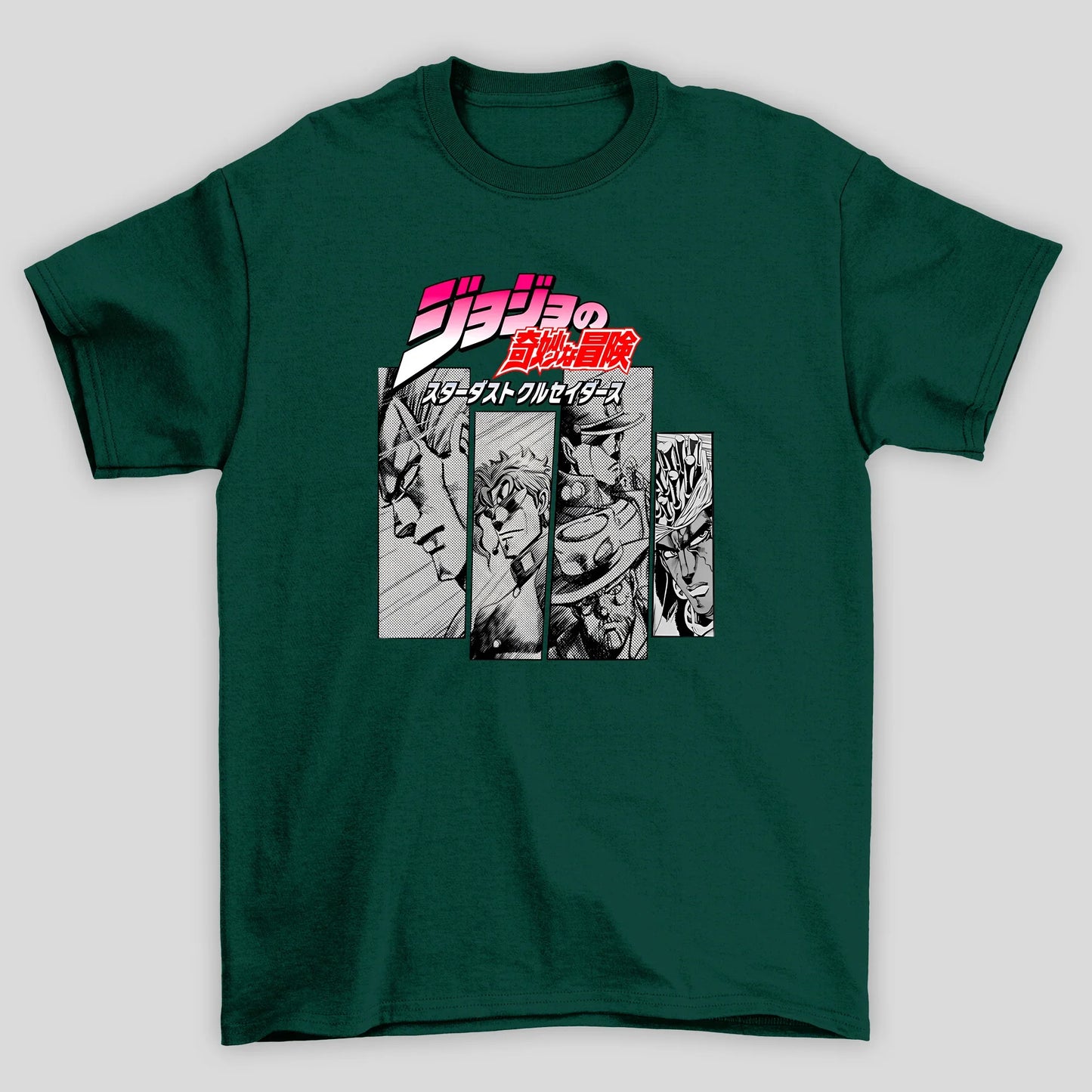 Camiseta Básica Unissex IC-Jojo Bizarre Adventure