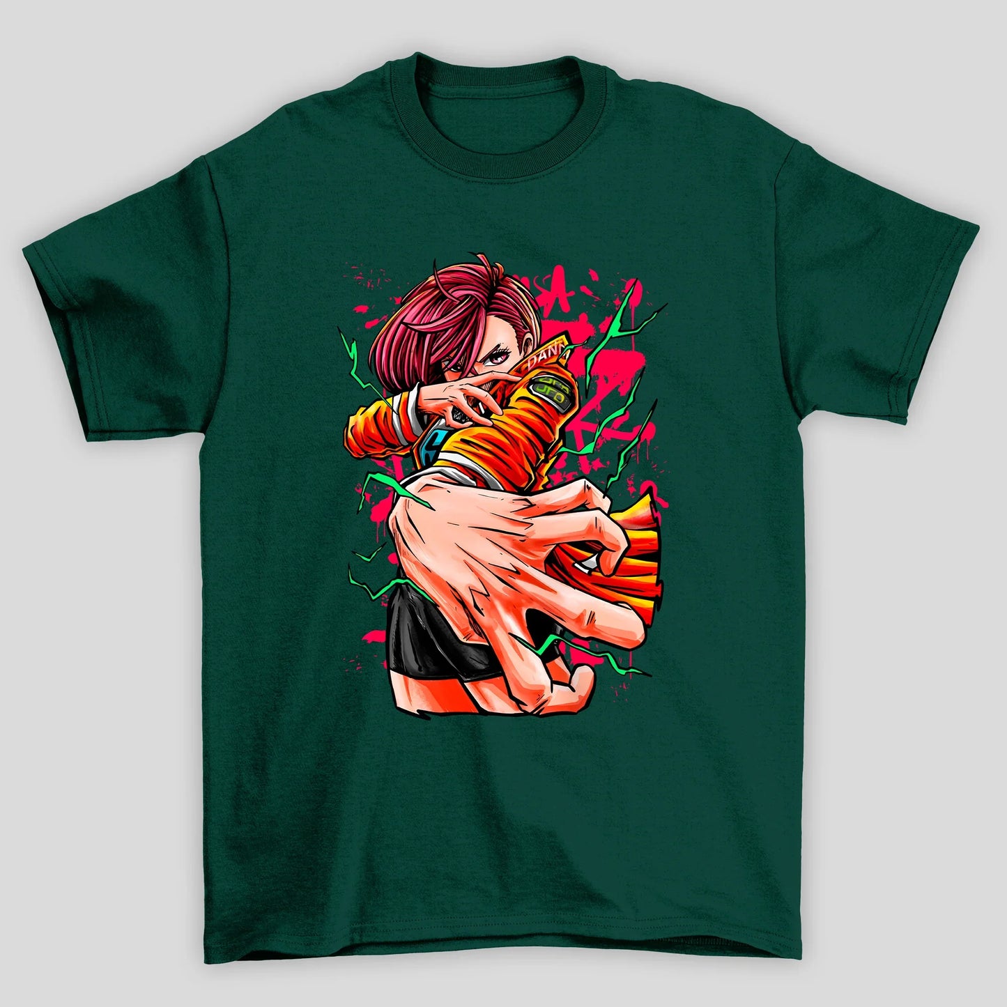 Camiseta Básica Unissex Momo Ayase DANDADAN