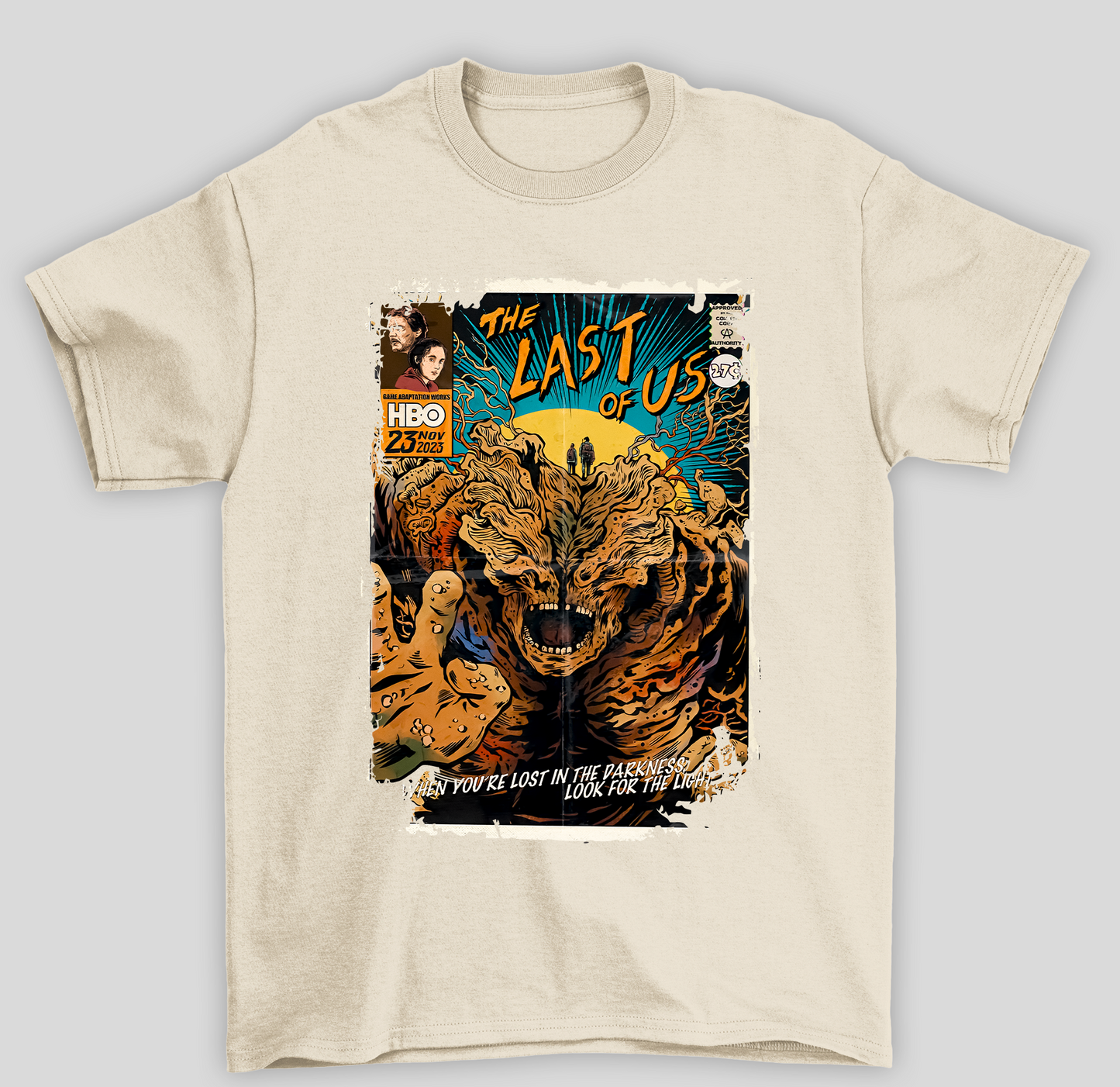 Camiseta Básica Unissex The Last Of Us Vintage