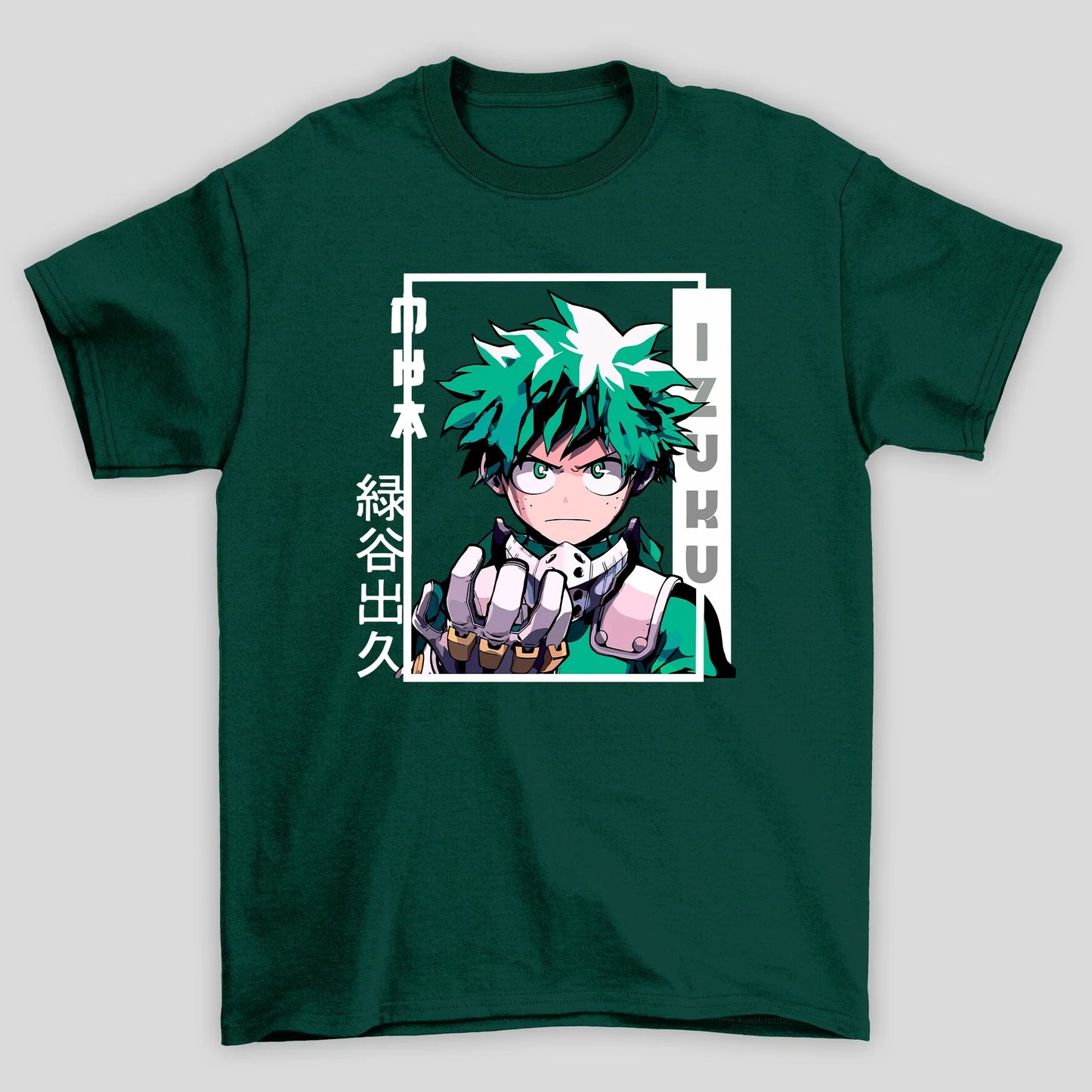Camiseta Básica Unissex Midoriya Izuku Boku No Hero
